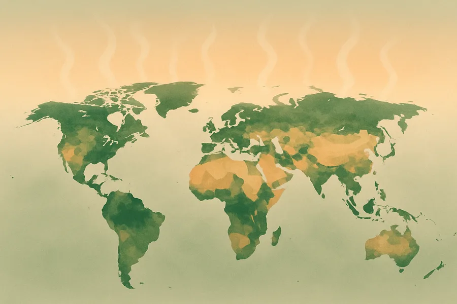 Illustration of Soil water and energy at the land surface, from NASA's GLDAS land model (every 3 hrs)
