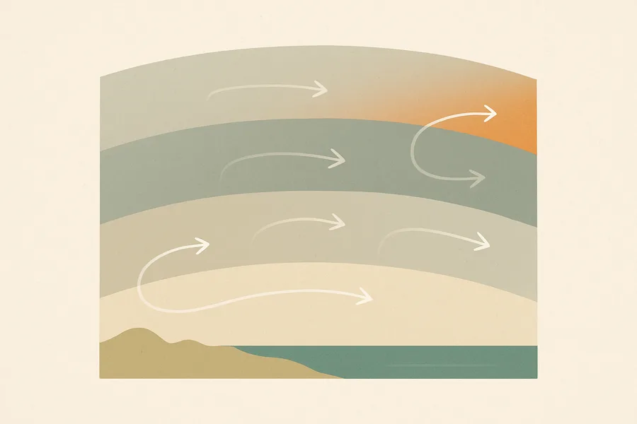 Illustration of 3-D weather through the whole sky every 3 hours, from NASA's MERRA-2 model