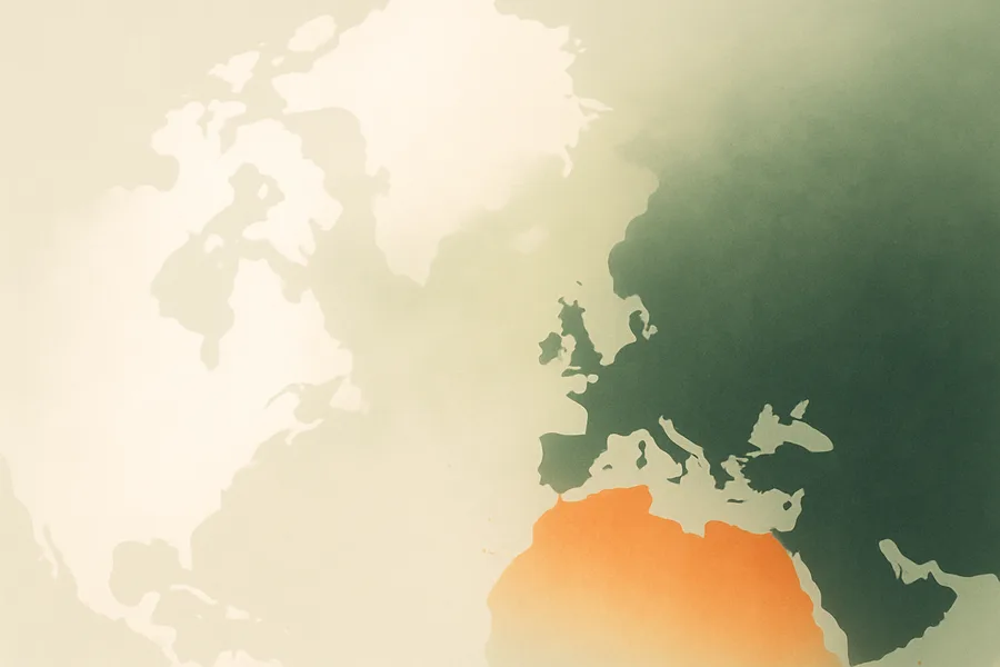 Illustration of How much sunlight the ground reflects, from NASA's MODIS on Terra and Aqua (500 m detail)