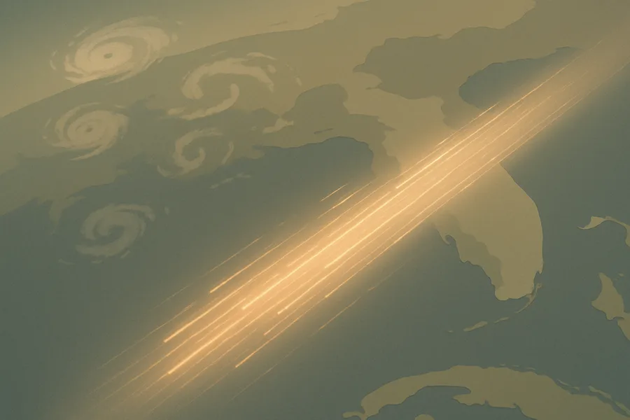 Illustration of Raw unprocessed satellite feed, near real-time, from NASA's MODIS sensor on the Aqua satellite