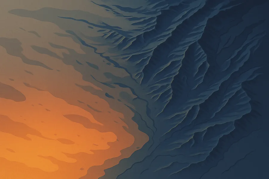 Illustration of Night-time land surface temperature each day, from NASA's MODIS on Aqua (~1 km detail)