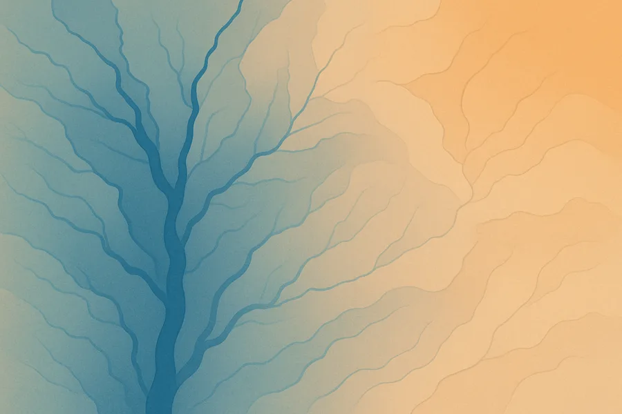 Illustration of How wet the soil is, sharpened to 1 km, from NASA's SMAP satellite