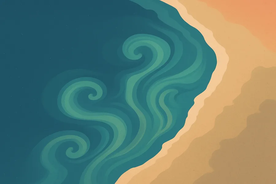 Illustration of Ocean colour and tiny plant life, live, from NASA's VIIRS sensor on Suomi-NPP