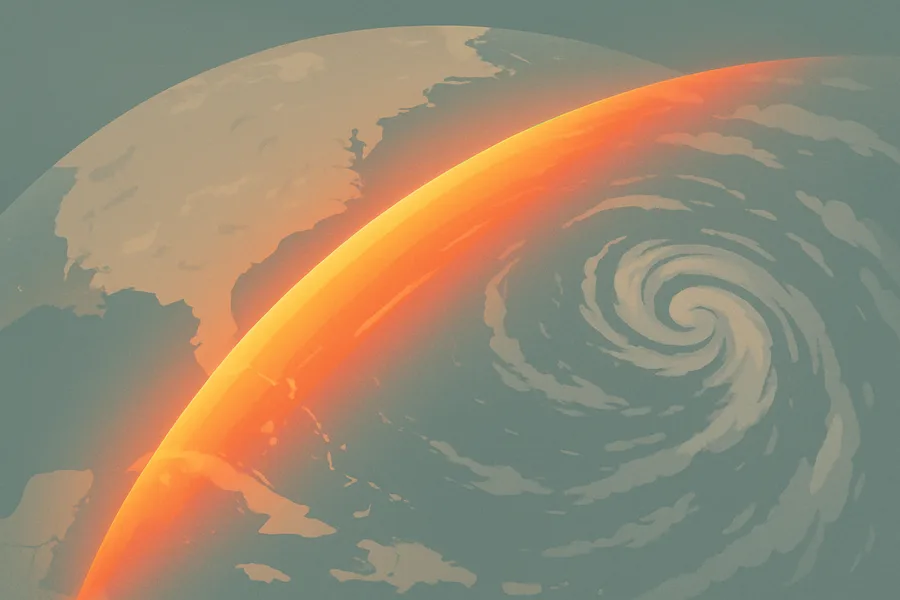 Illustration of Raw calibrated satellite images, from NASA's VIIRS sensor on NOAA-20 (750 m detail)