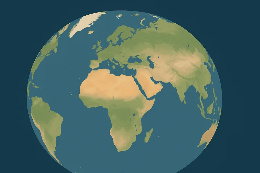 Illustration of True surface colours each day, from NASA's VIIRS sensor on Suomi-NPP (~500 m detail)